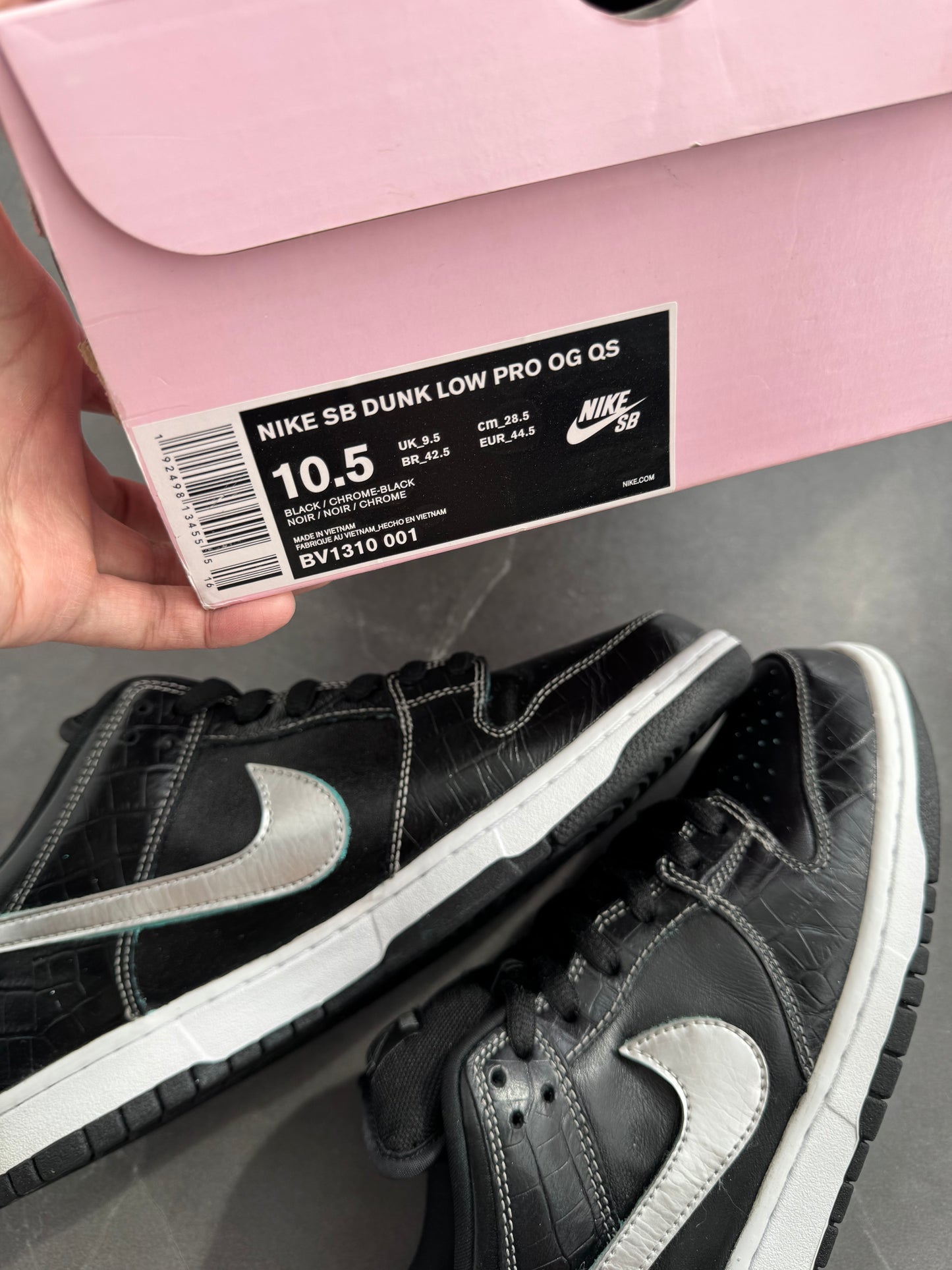 Dunk Low Pro SB Tiffany Black Diamond US10.5