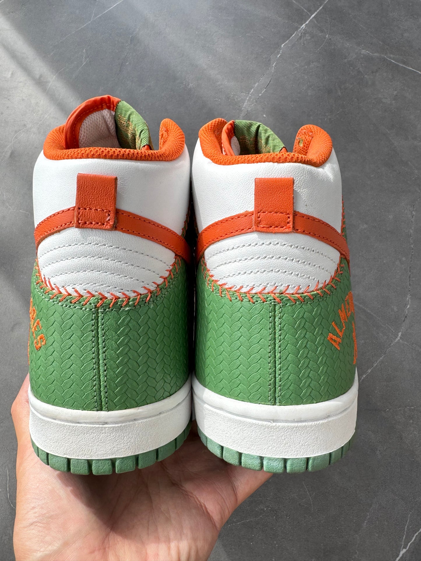 Dunk High UTT Almendares Green Orange 2007