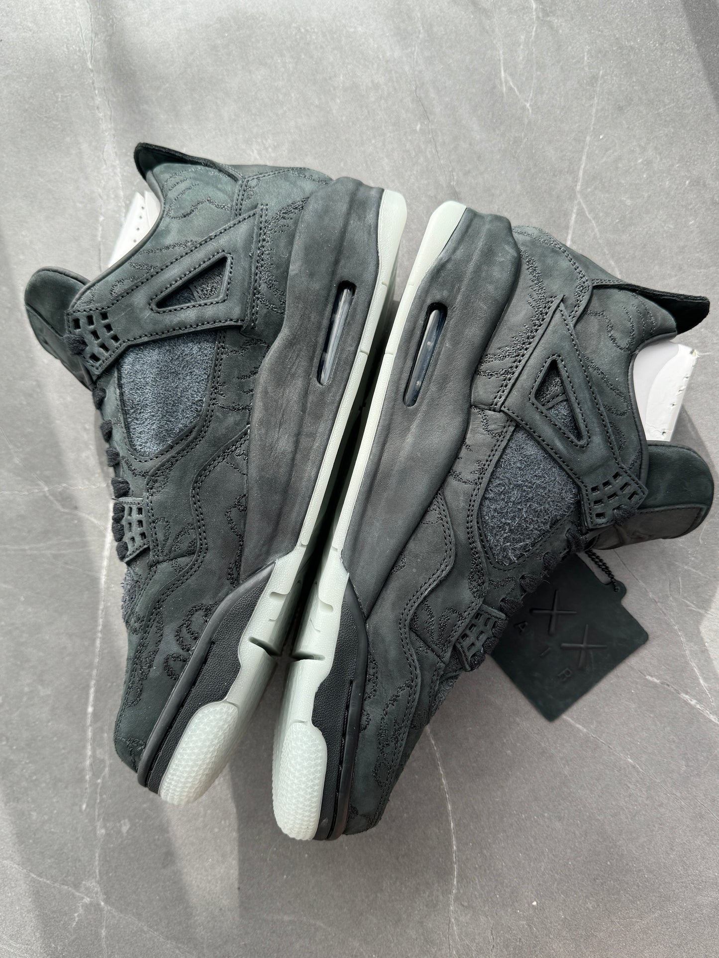 Air Jordan 4 Kaws Black US10.5