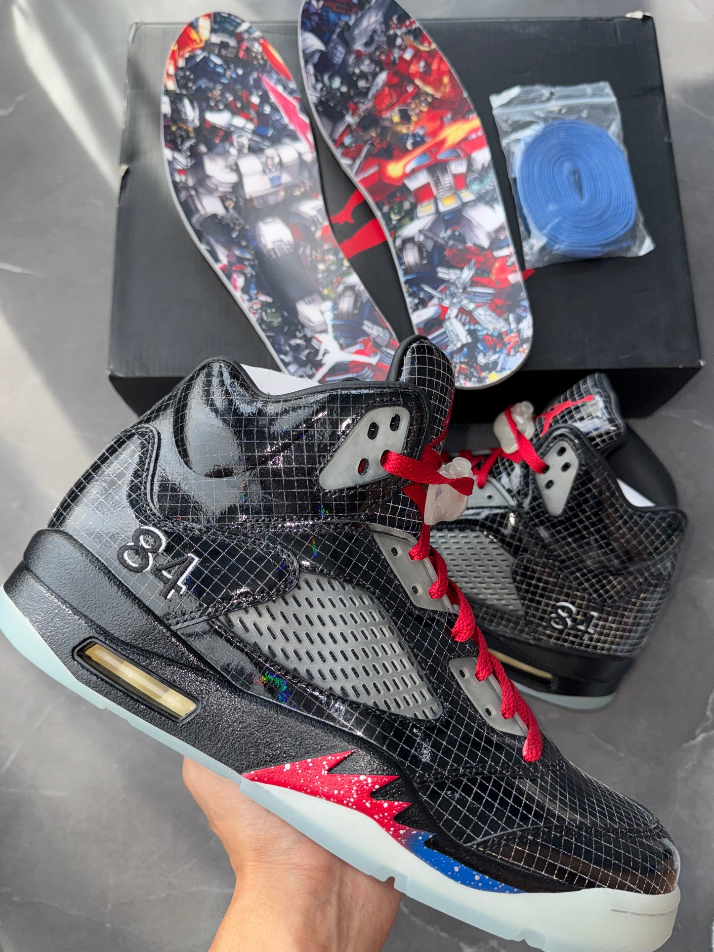 Air Jordan 5 Transformers Black Ops