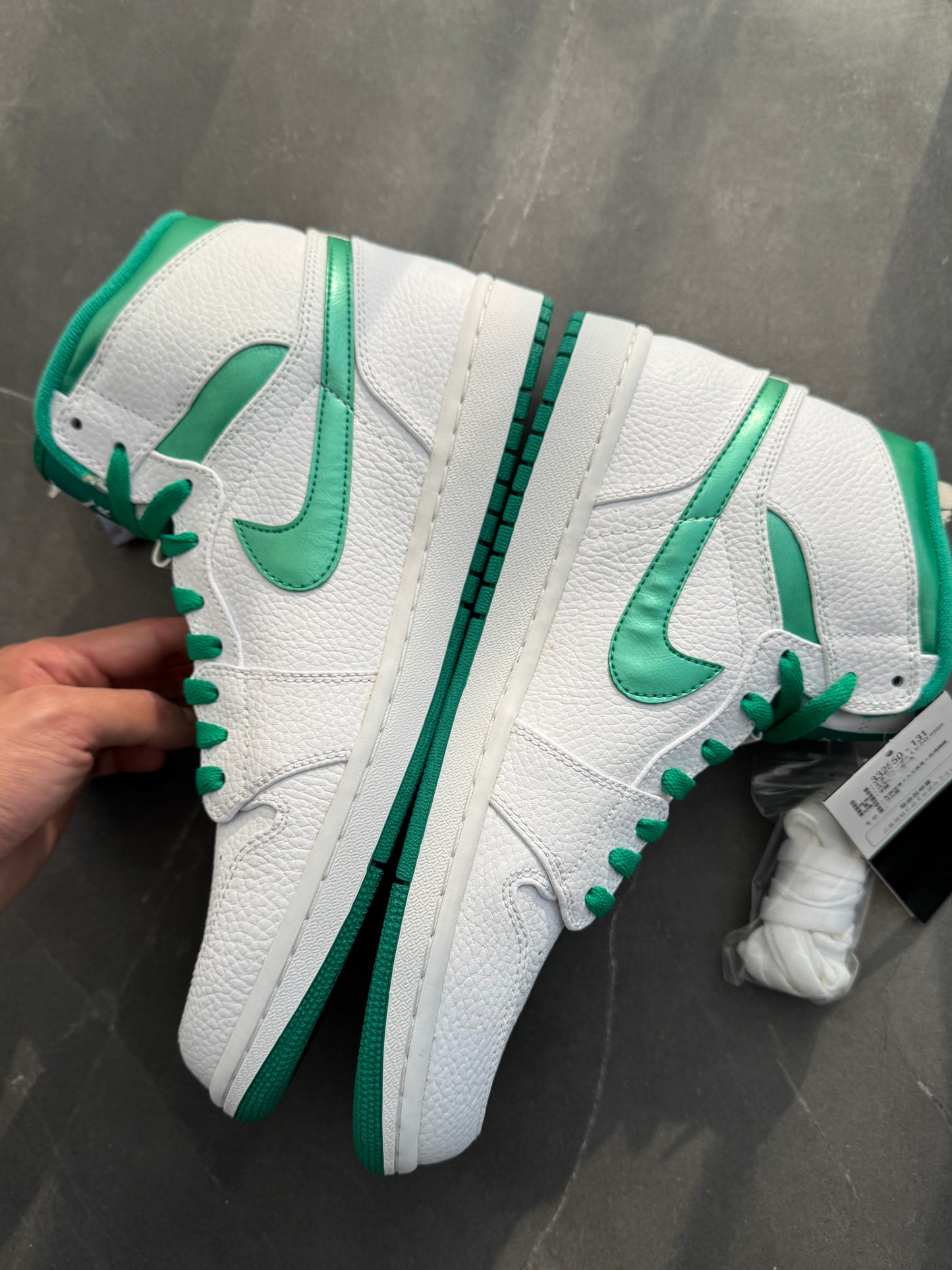 Air Jordan 1 High "Do The Right Thing" Pack 2009 Green