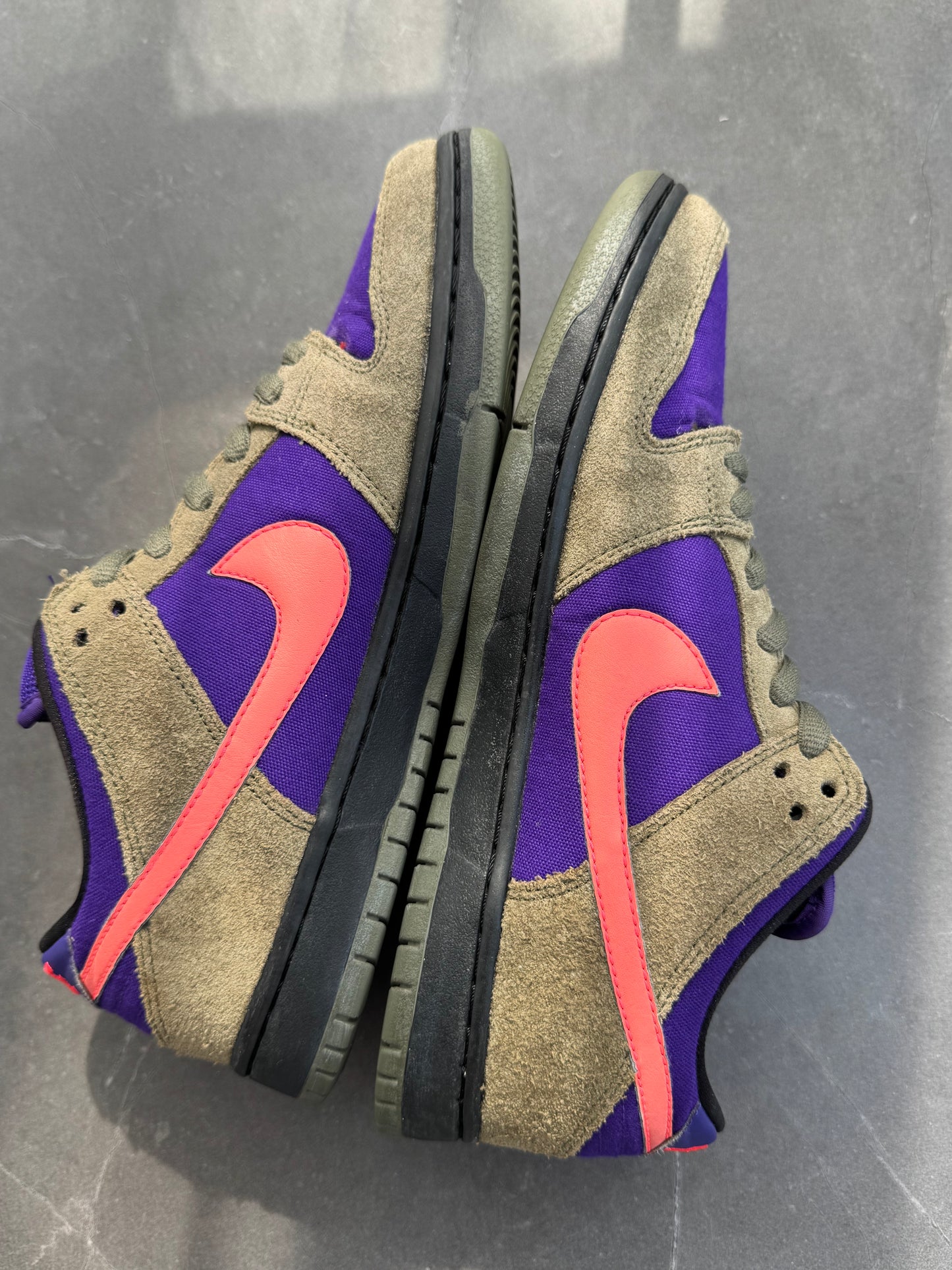 Dunk Low Pro SB Olive Atomic Red 2013 US9.5