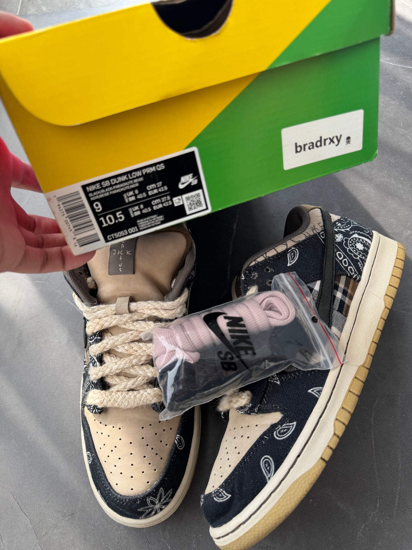 Dunk Low Pro SB Travis Scott US9