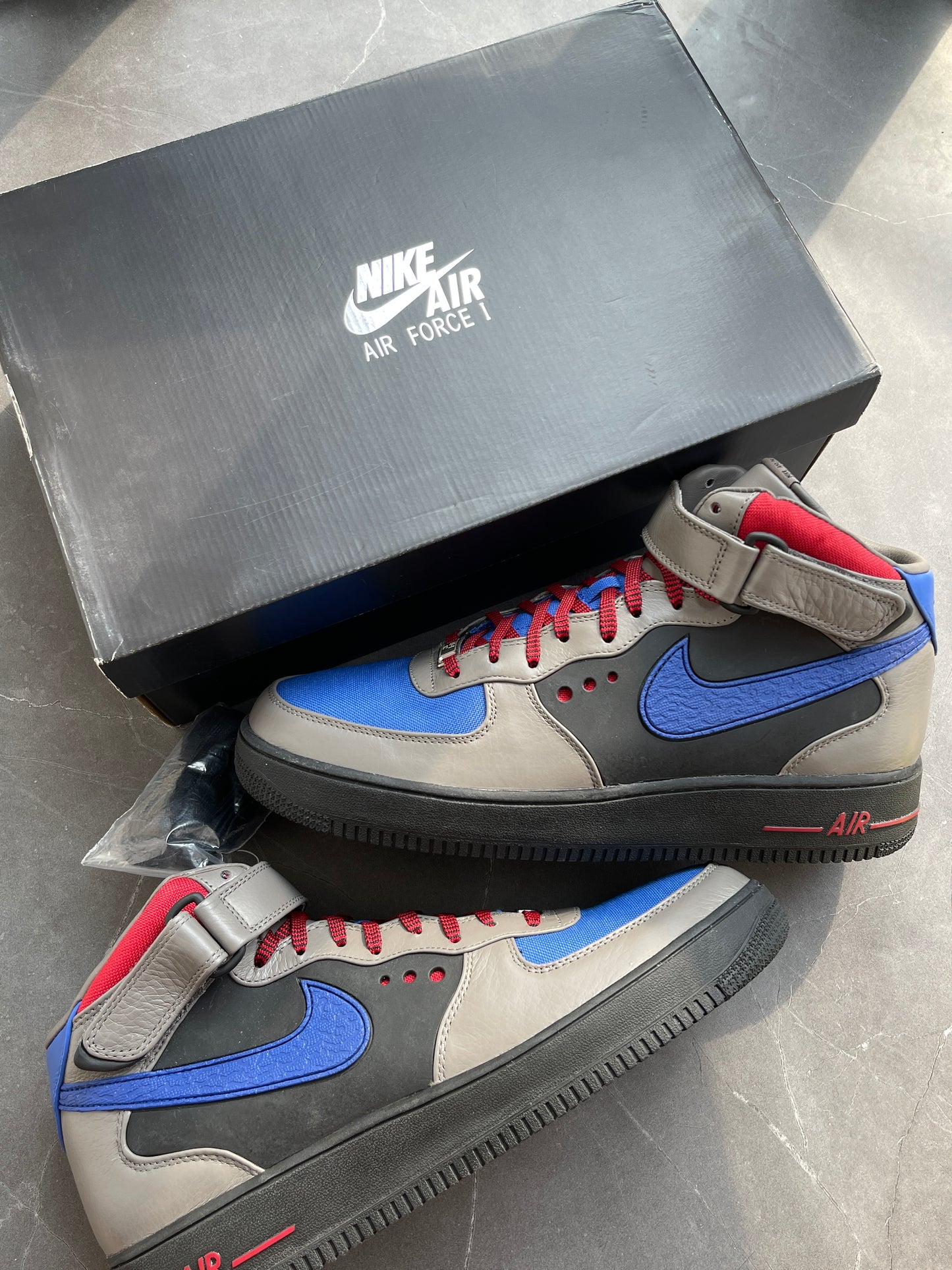 Air Force 1 Mid Supreme WP .44 Blue 2008