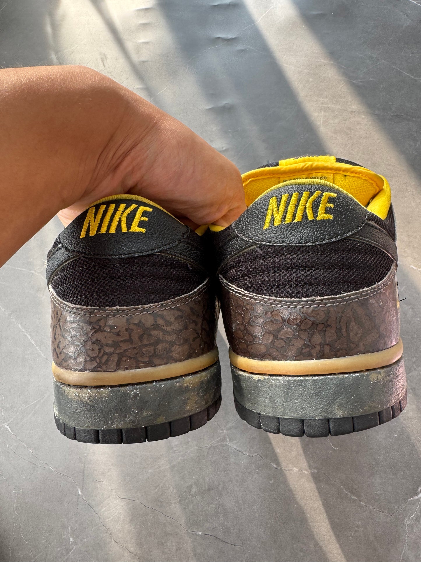 Dunk Low Premium SB Yellow Curb 2010 US10.5