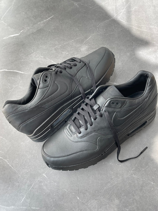 Air Max 1 Bespoke Triple Black Fit Test Sample 2015