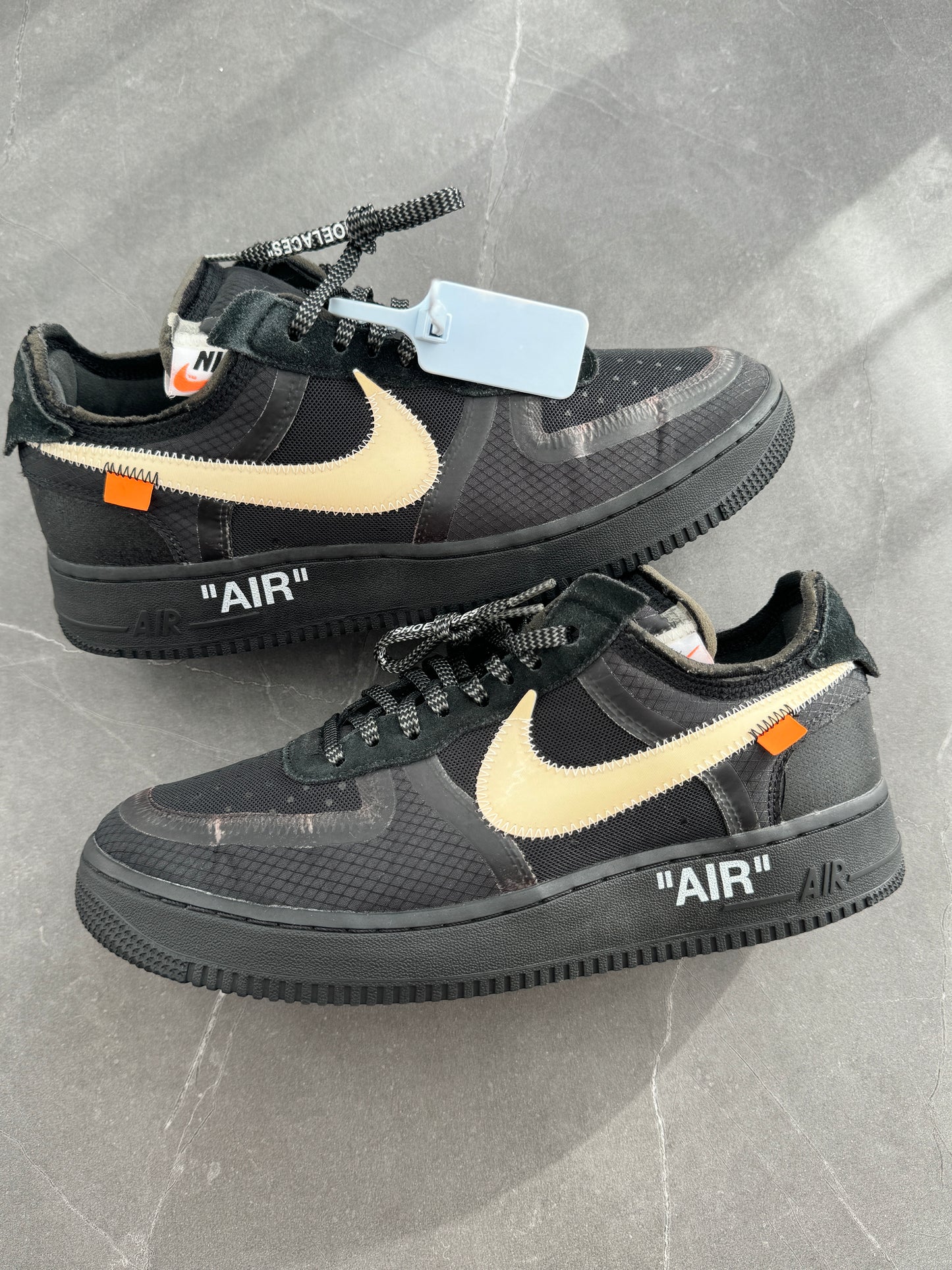 Air Force 1 Low Off-White Black US9.5