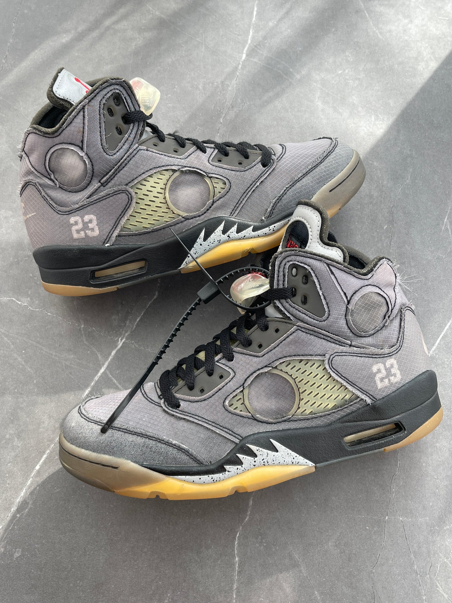 Air Jordan 5 Off-White Muslin US9