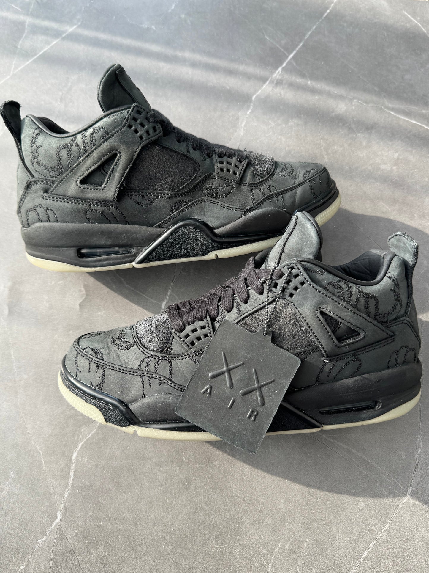 Air Jordan 4 Kaws Black US8