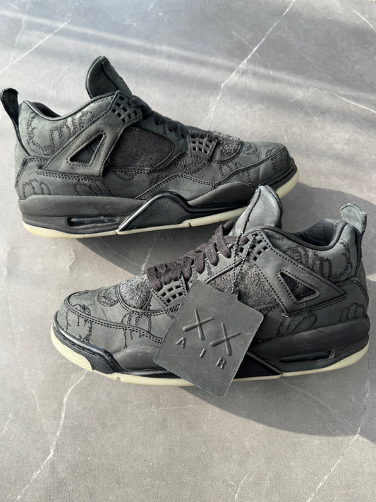 Air Jordan 4 Kaws Black US8