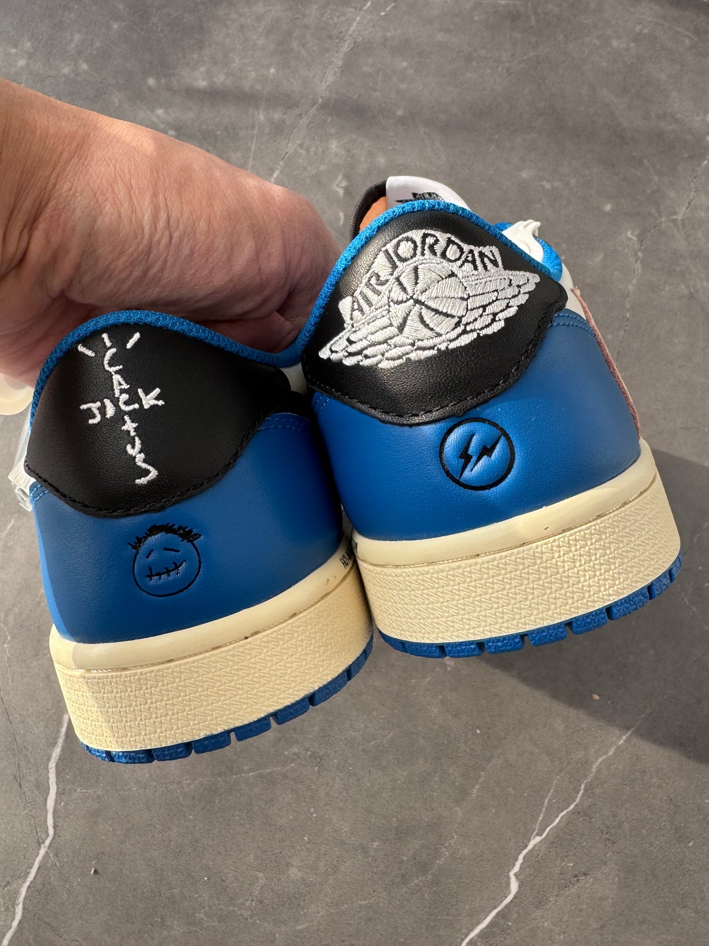 Air Jordan 1 Low Travis Scott Fragment Design US9