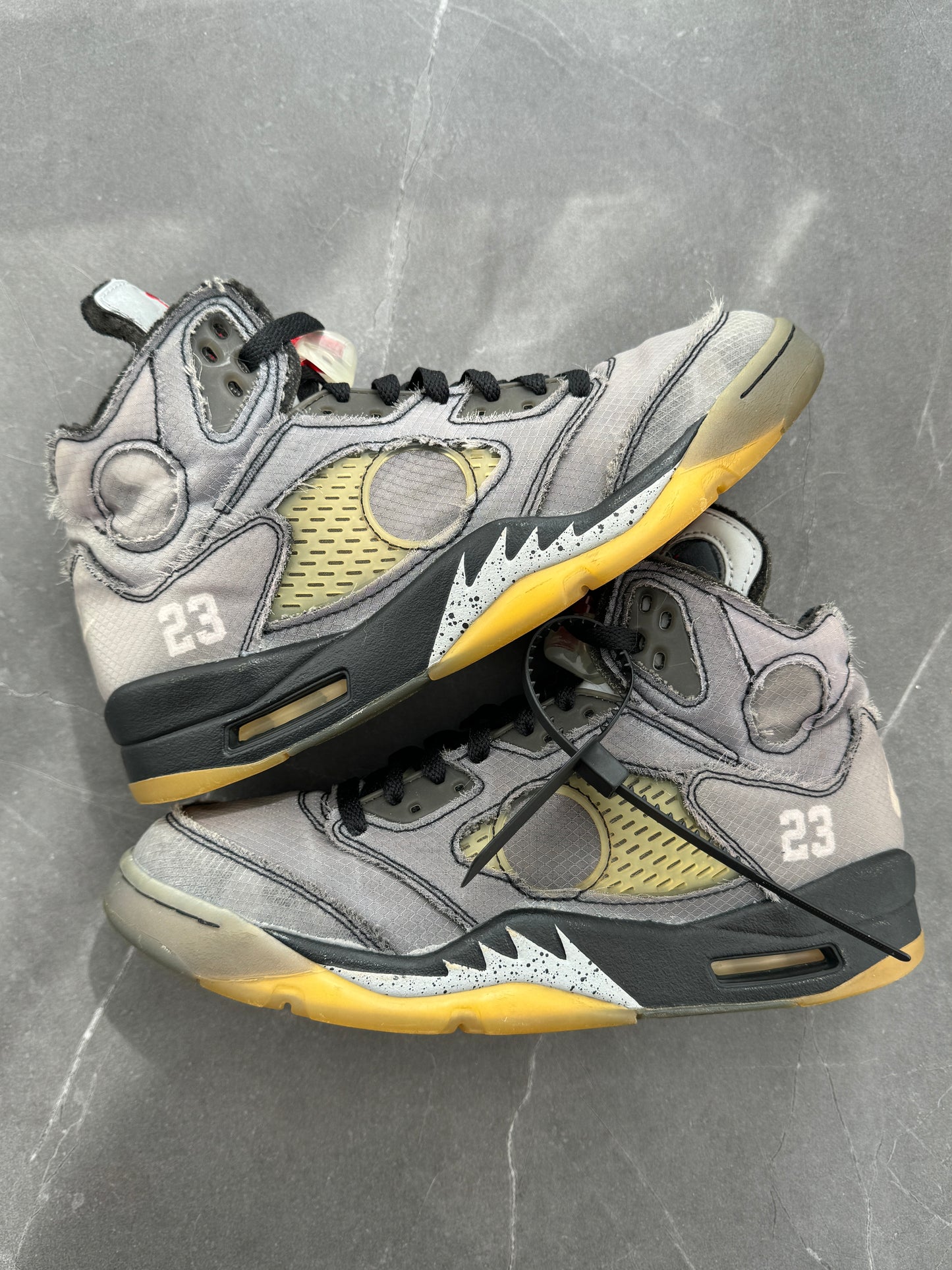 Air Jordan 5 Off-White Muslin US9