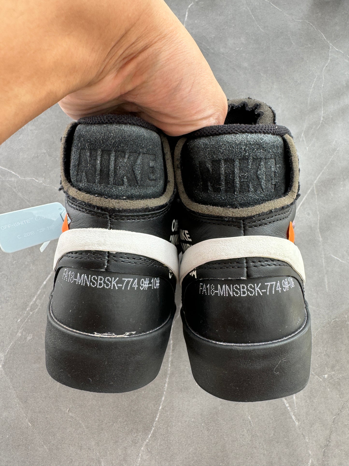 Nike Blazer Mid Off-White Grim Reaper US9