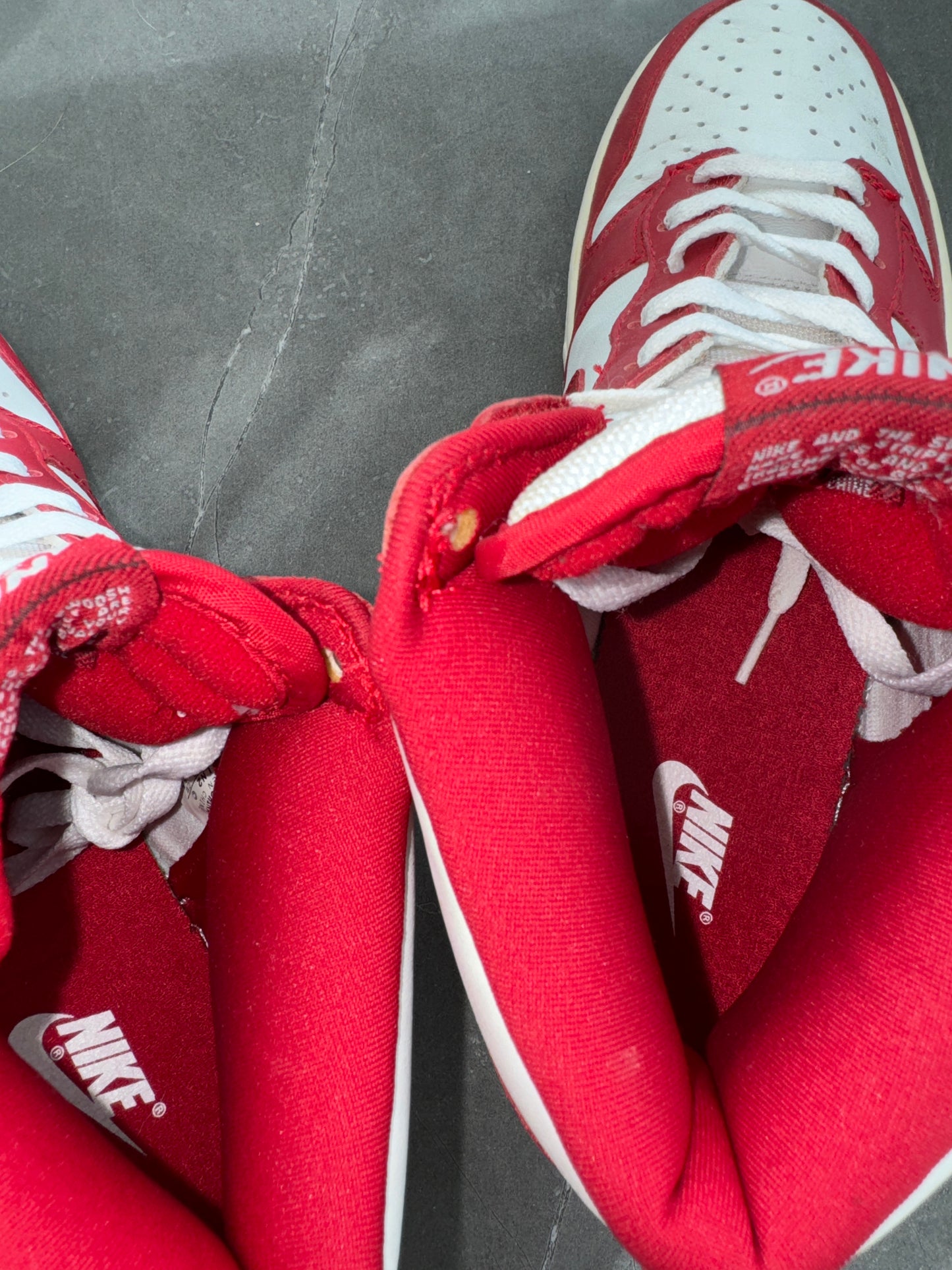 Dunk High Varsity Red White 2002