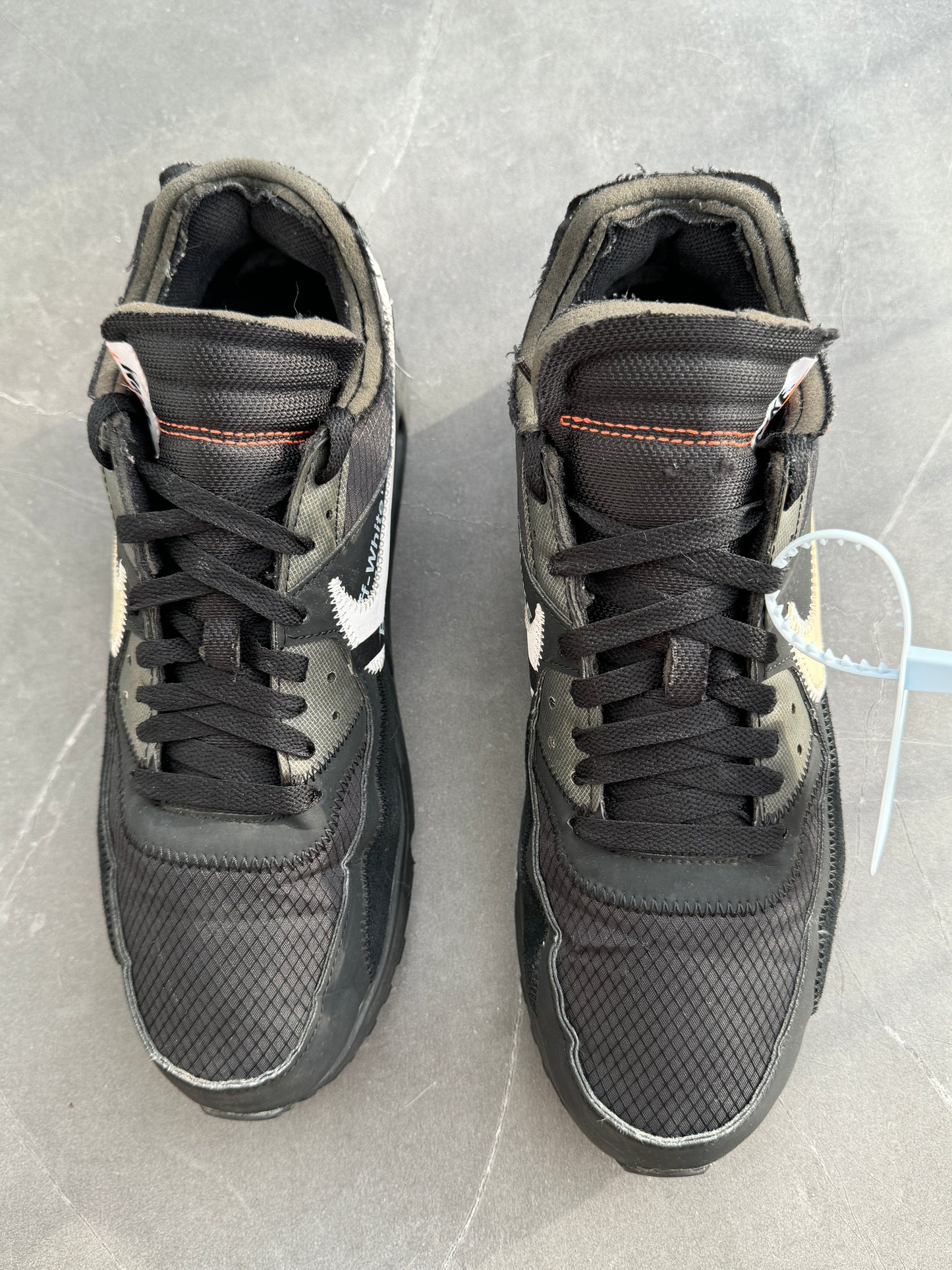 Air Max 90 Off-White Black US10.5