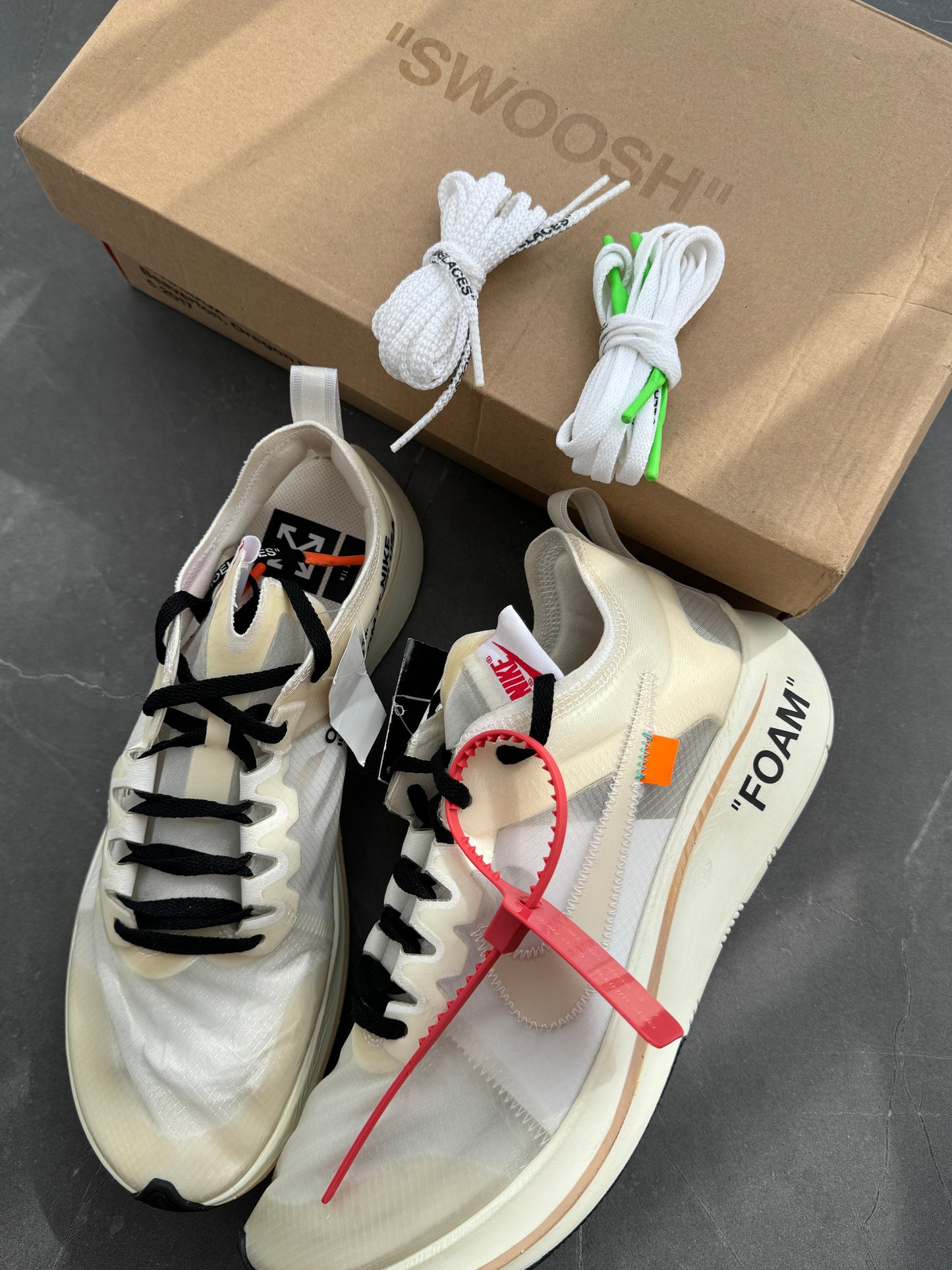 Nike Zoom Fly Off-White The Ten US9