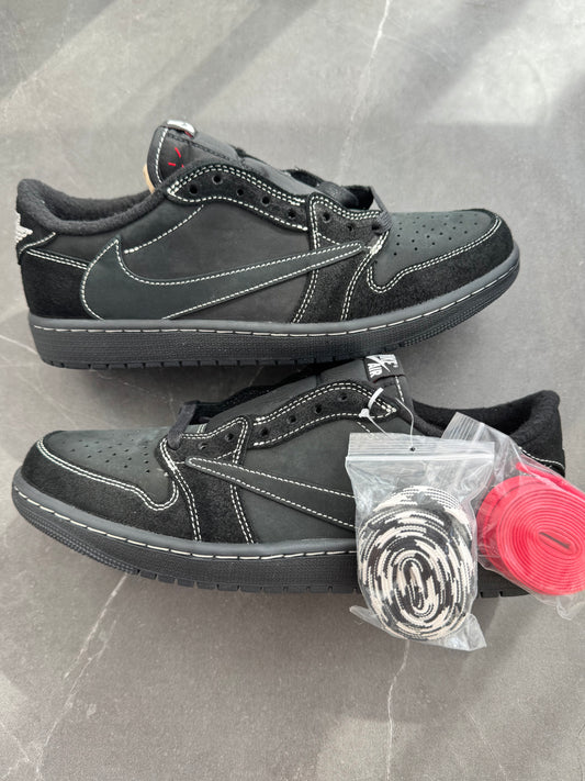 Air Jordan 1 Low Travis Scott Black Phantom