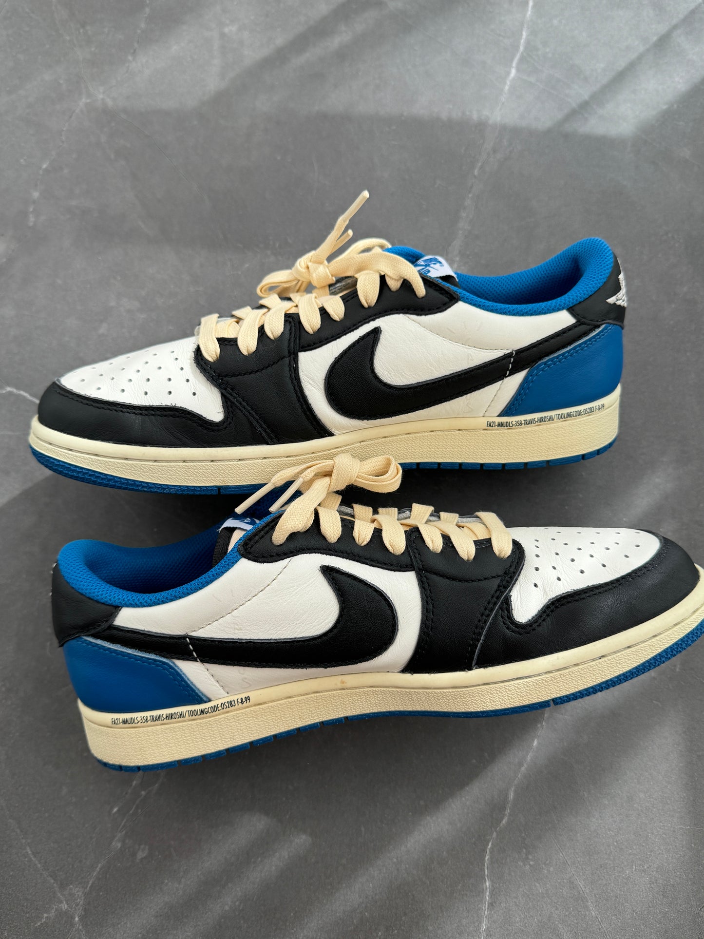 Air Jordan 1 Low Travis Scott Fragment Design US9 Lot2