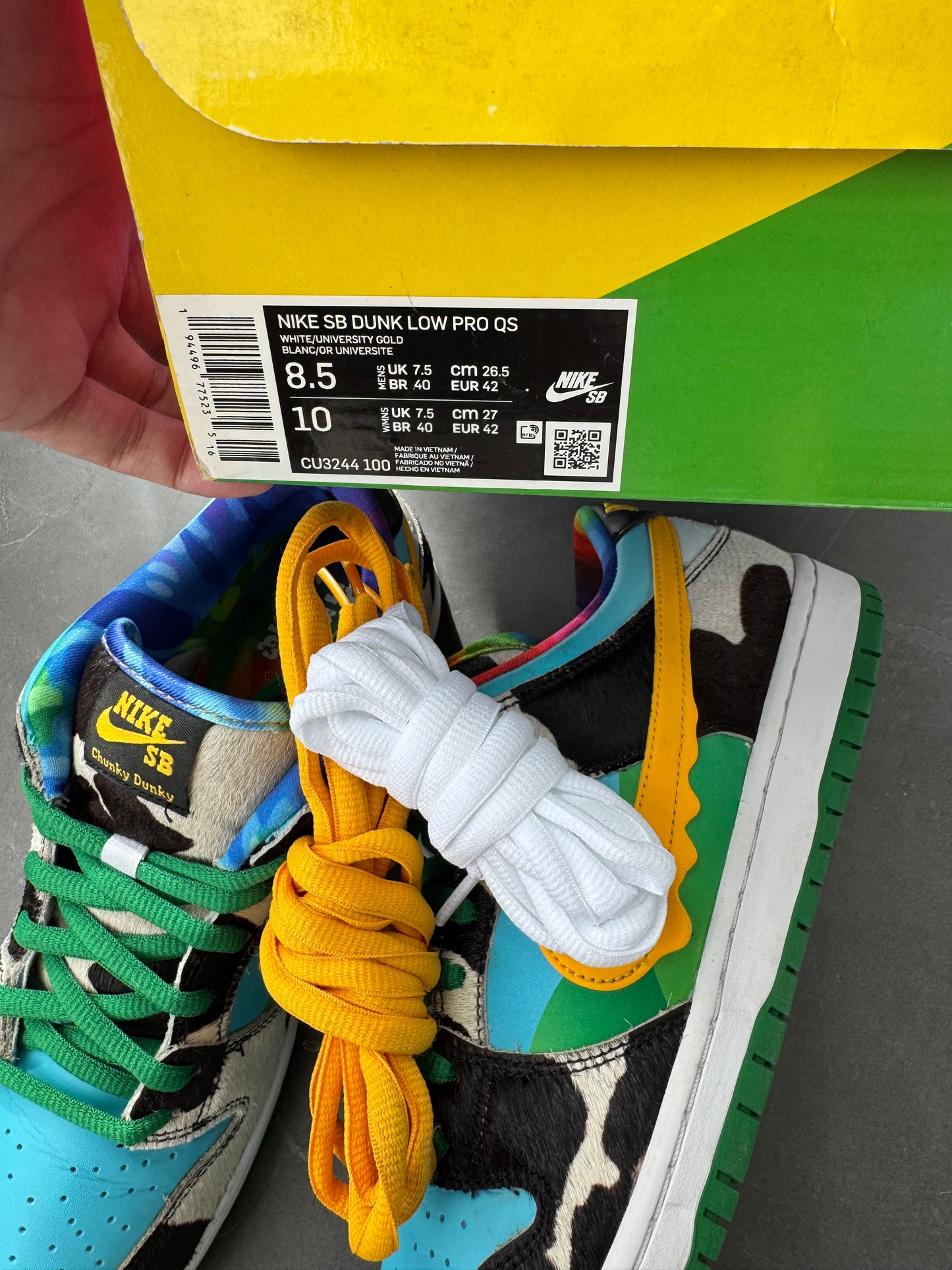 Dunk Low Pro SB Chunky Dunky Ben Jerry’s US8.5