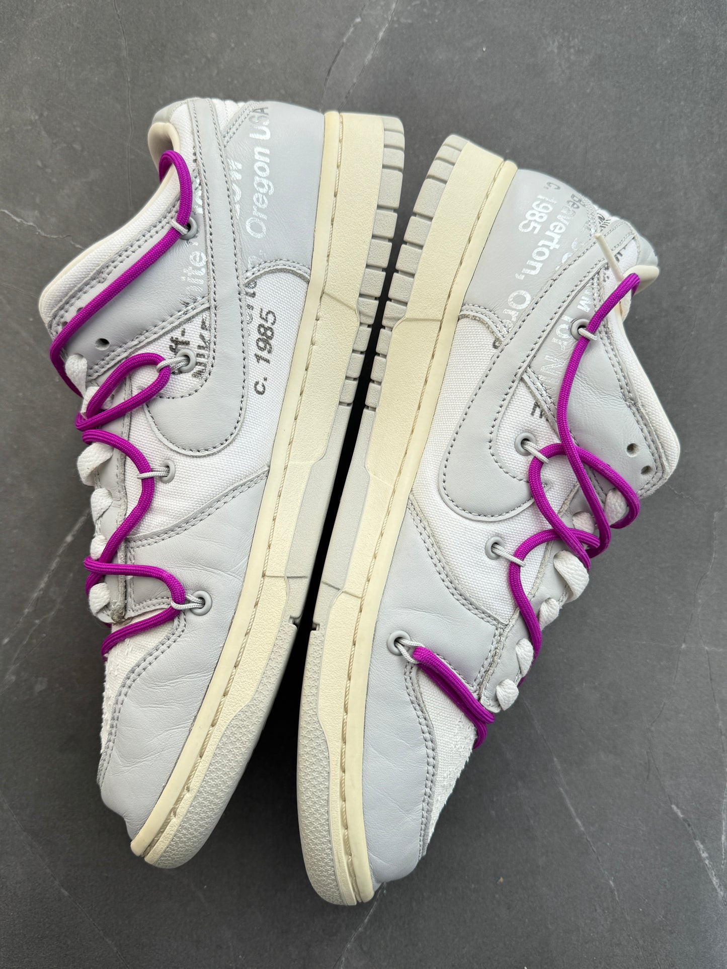 Dunk Low Off-White Lot28