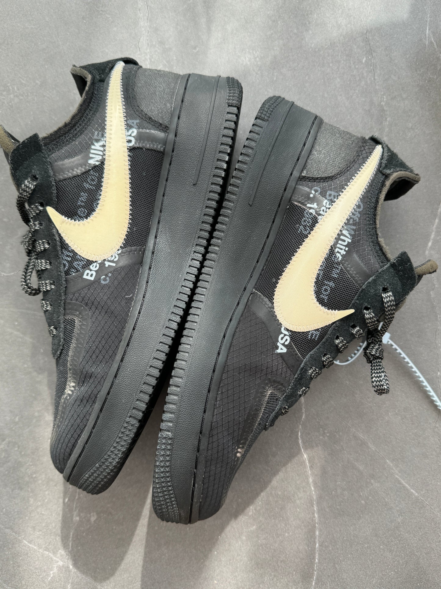 Air Force 1 Low Off-White Black US9