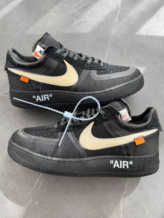 Air Force 1 Low Off-White Black US9 Lot2