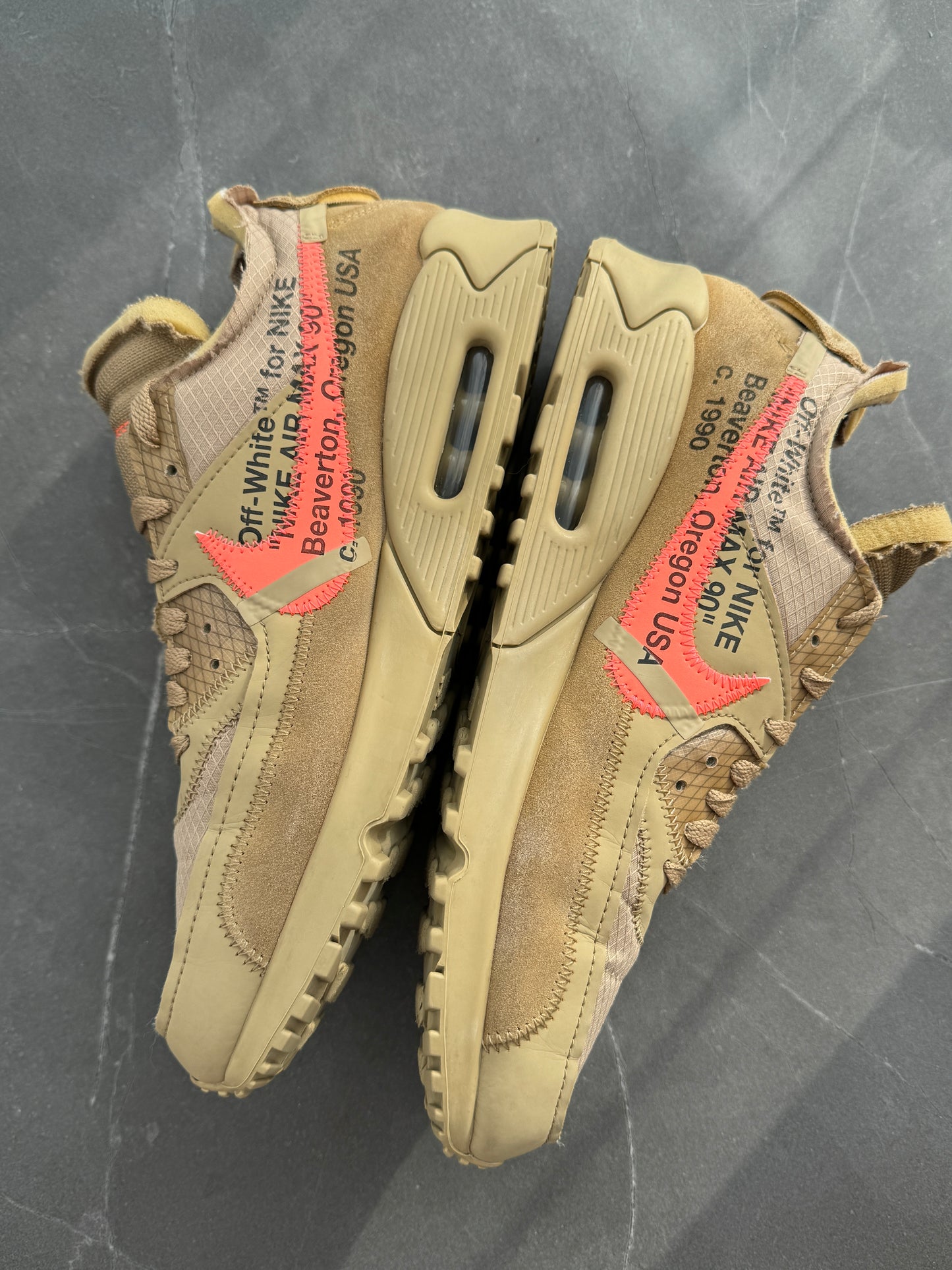 Air Max 90 Off-White Desert Ore US11