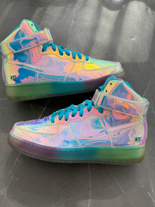 Air Force 1 High Premium Super Bowl Iridescent ID NYC Limited 2015