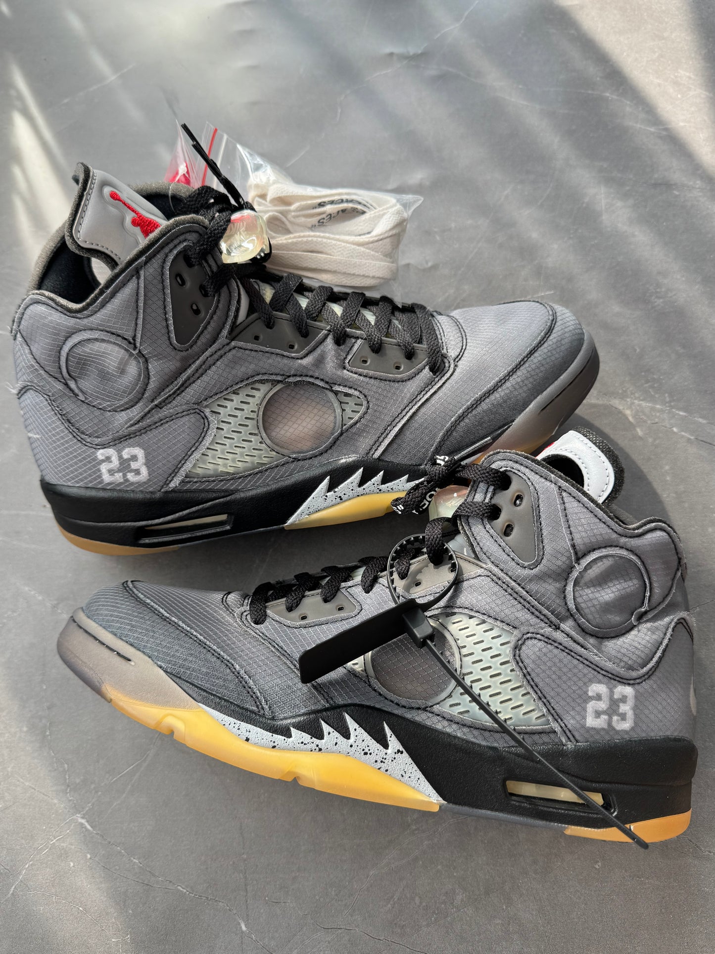 Air Jordan 5 Off-White Muslin US13