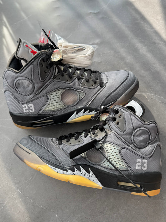 Air Jordan 5 Off-White Muslin US13