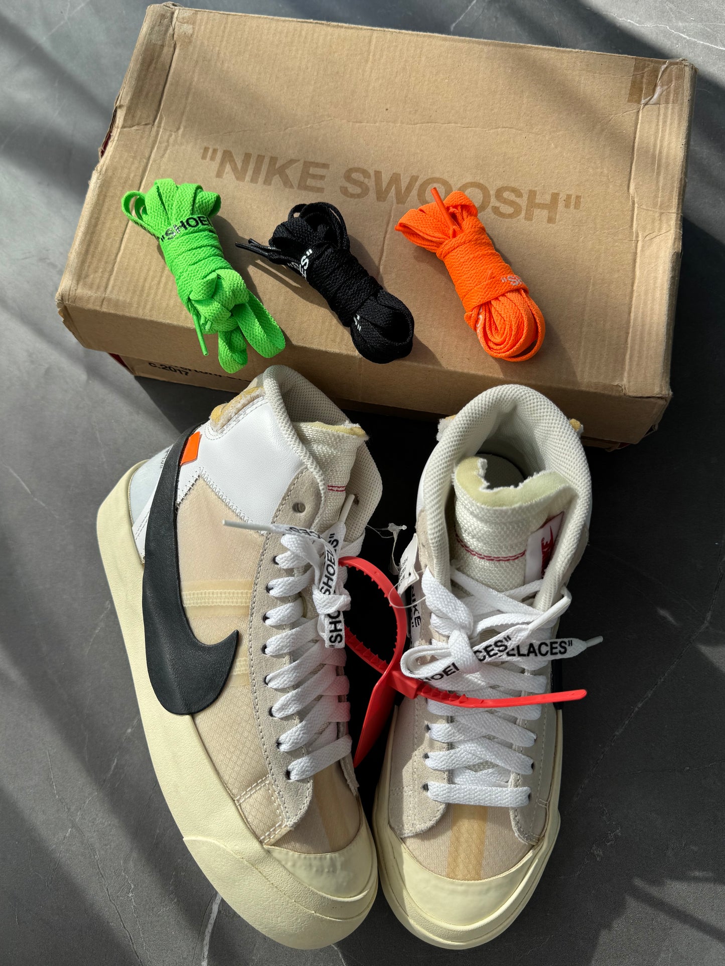 Blazer Mid Off-White The Ten US4