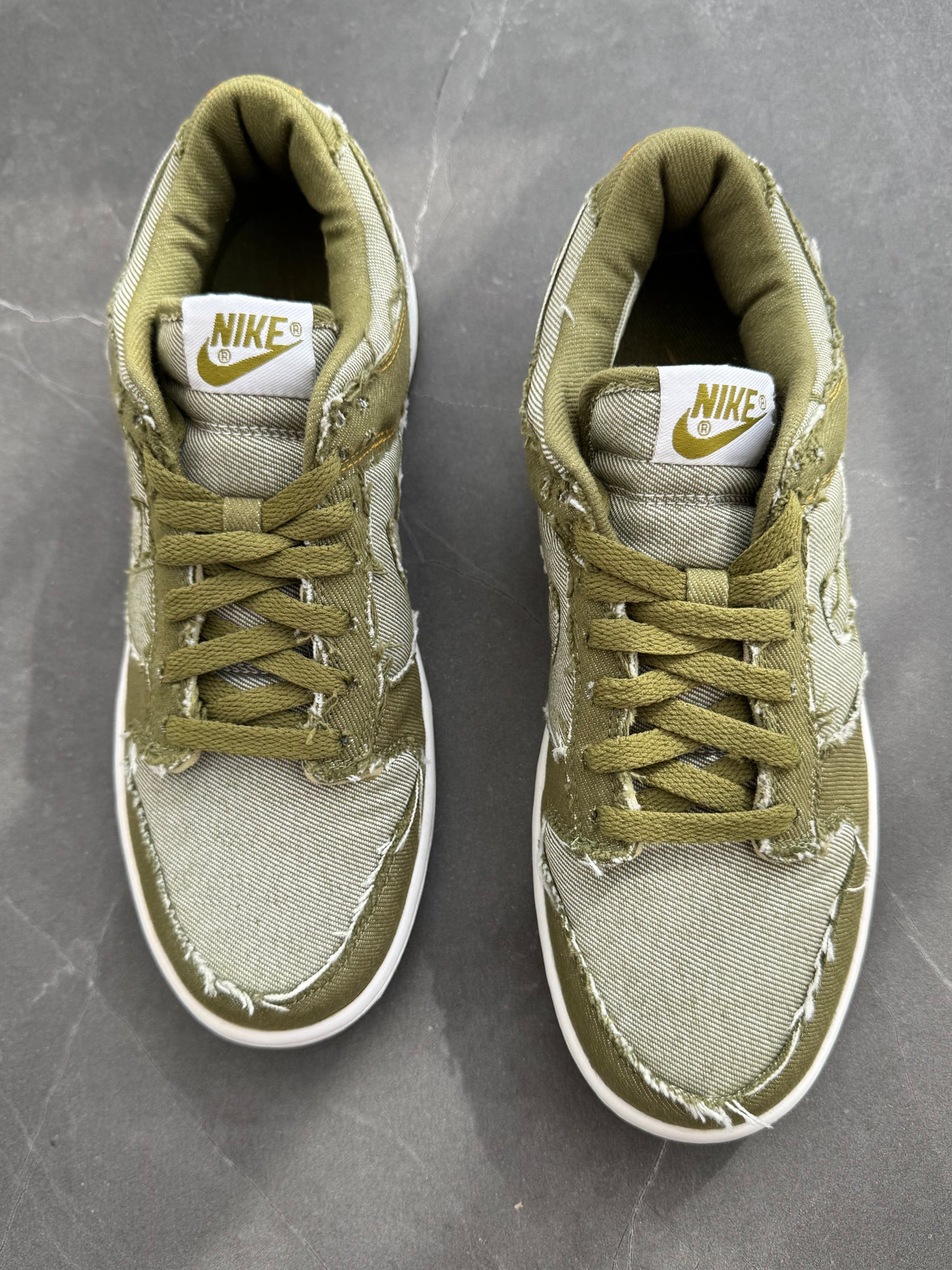Dunk Low CL Pilgrim White Green Denim 2005 US9