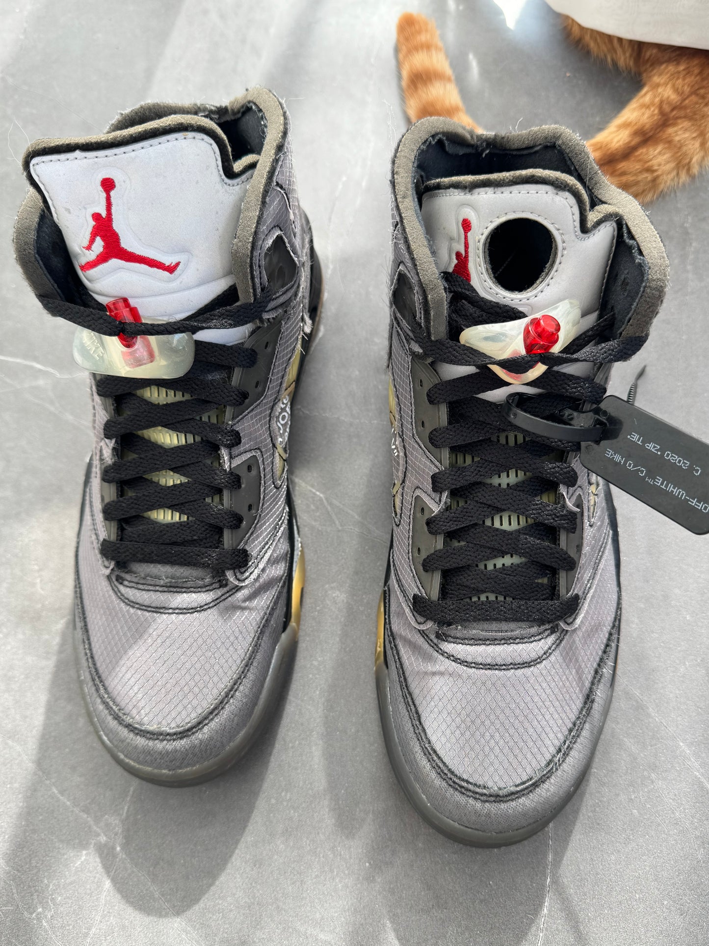 Air Jordan 5 Off-White Muslin US10.5