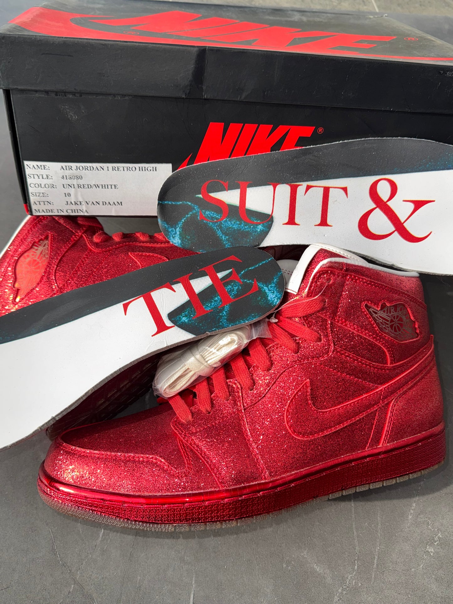 Air Jordan 1 High Legends of the Summer Glitter