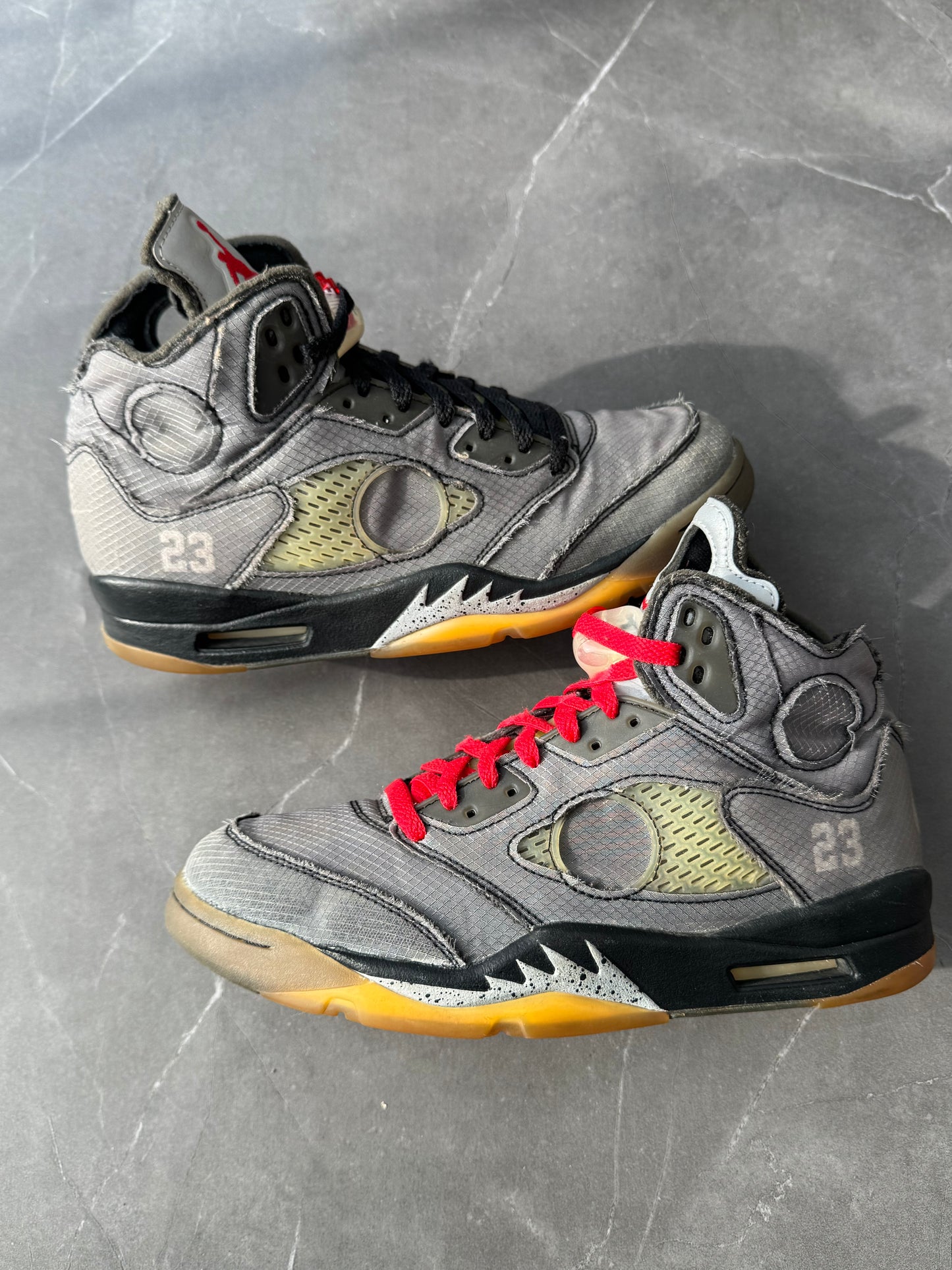 Air Jordan 5 Off-White Muslin US9