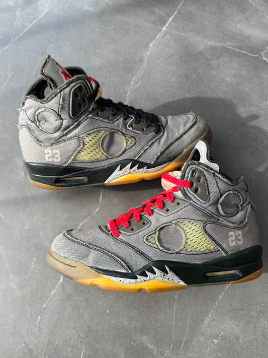 Air Jordan 5 Off-White Muslin US9