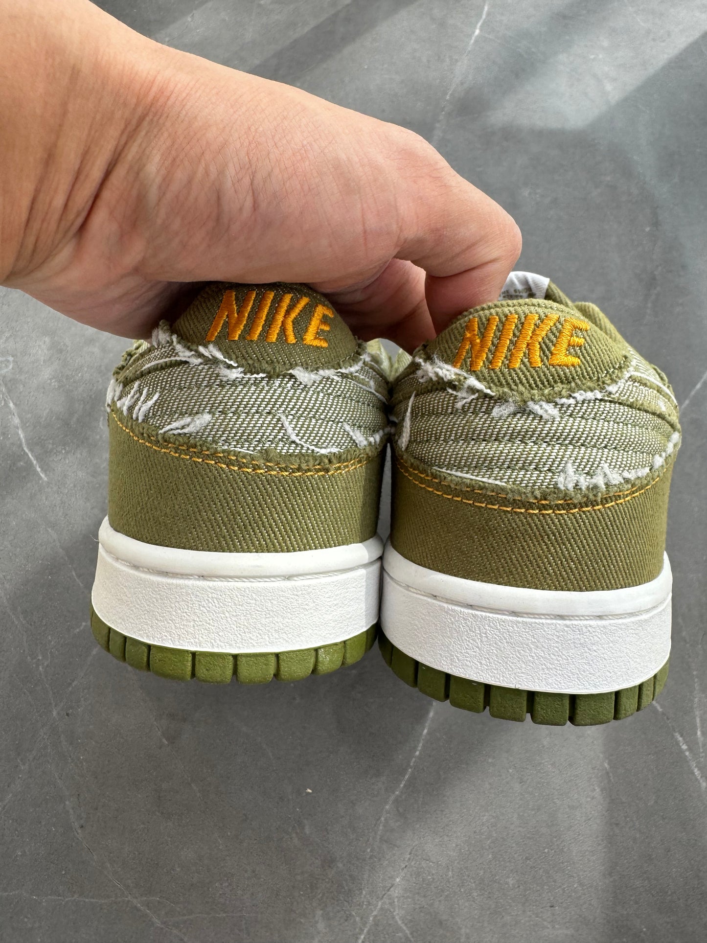 Dunk Low CL Pilgrim White Green Denim 2005 US9