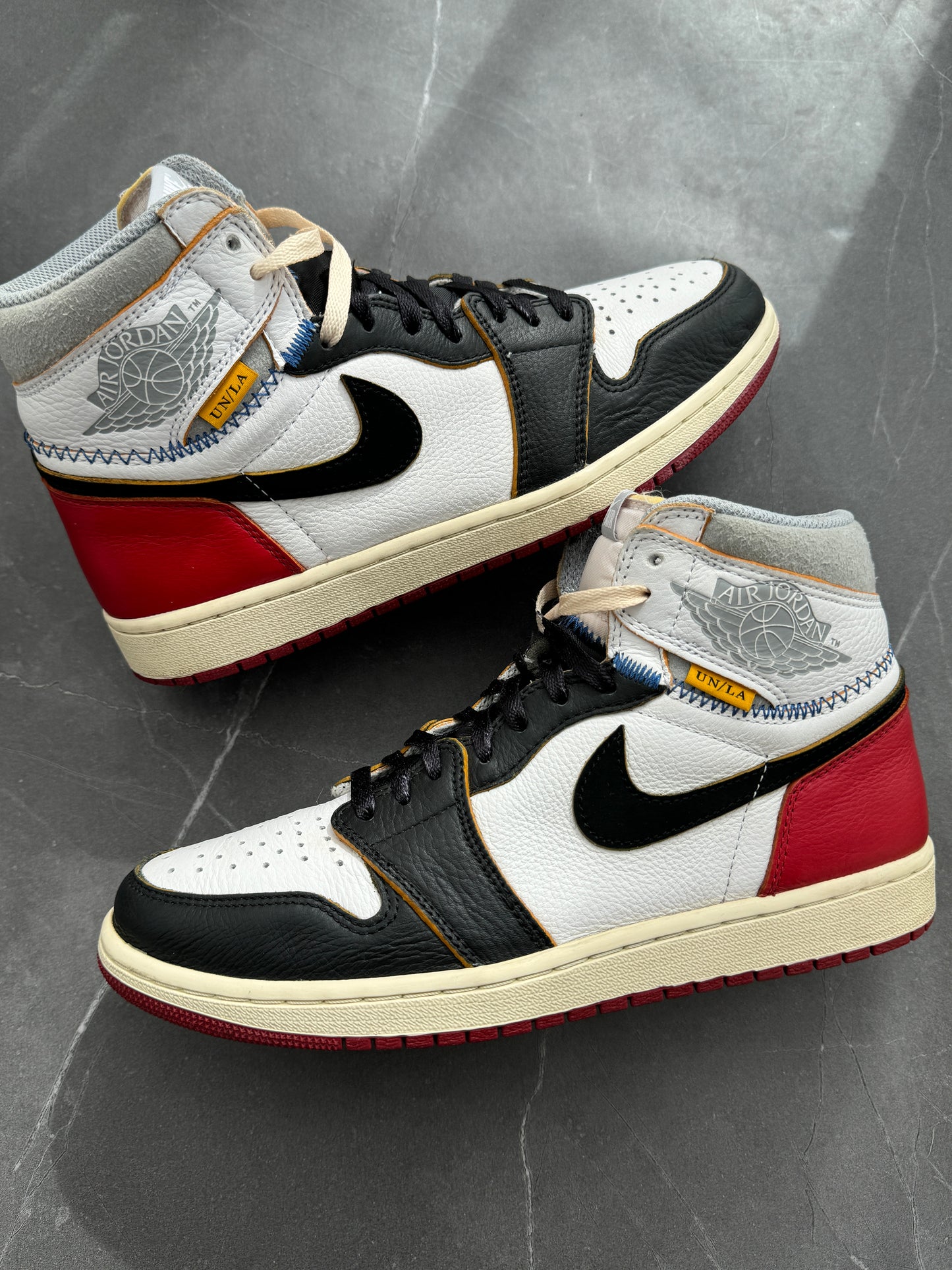 Air Jordan 1 High Union Black Toe US9.5