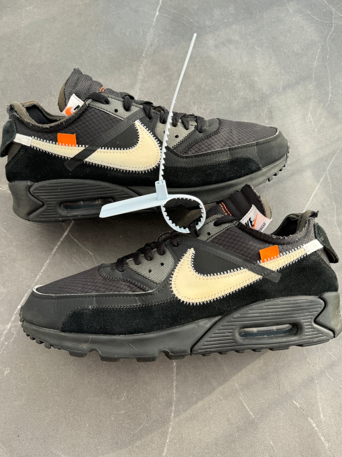 Air Max 90 Off-White Black US10.5