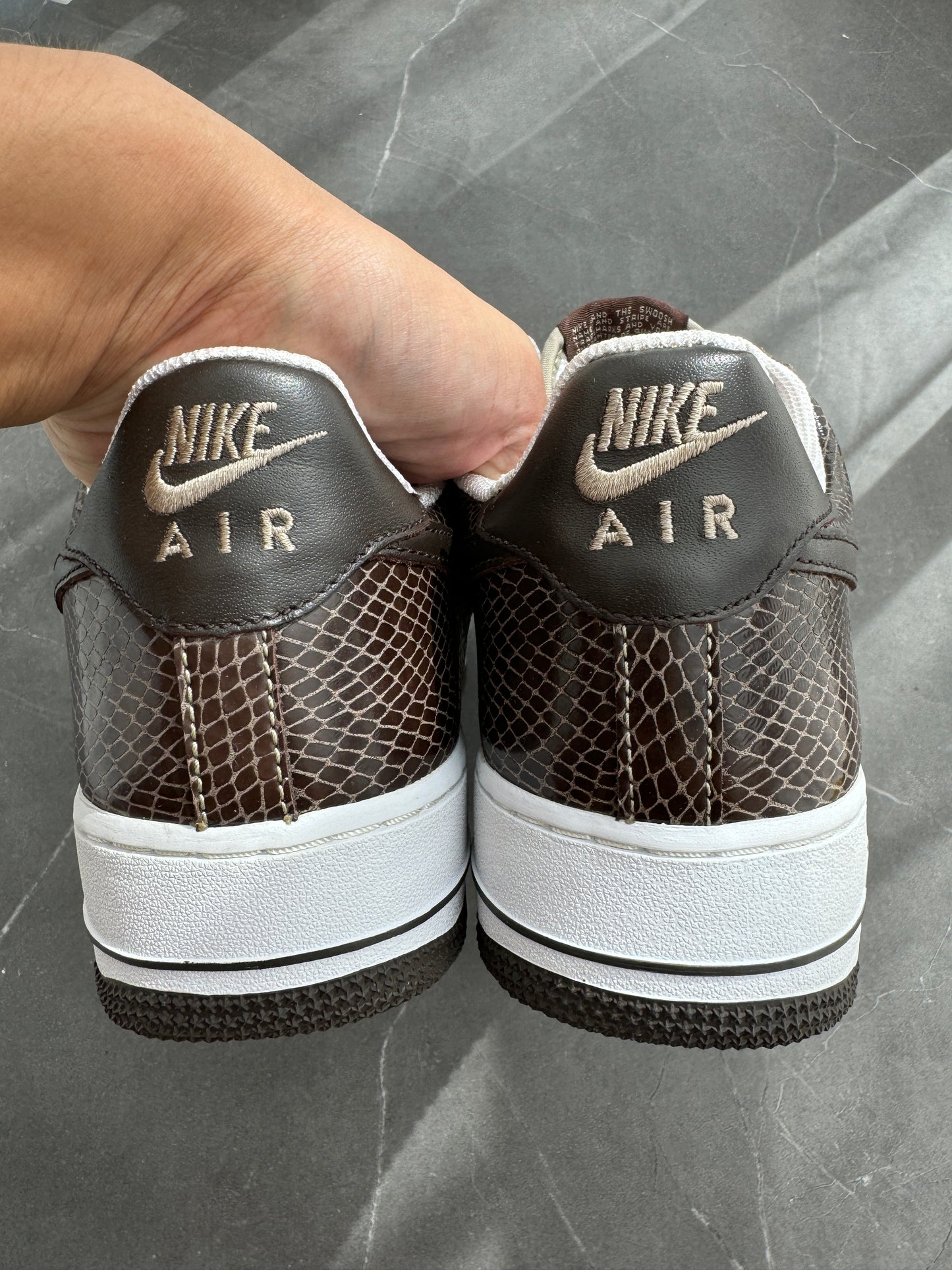 Air Force 1 Low Premium Snakeskin Baroque Brown 2004