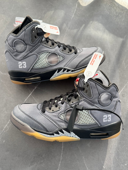 Air Jordan 5 Off-White Muslin US10