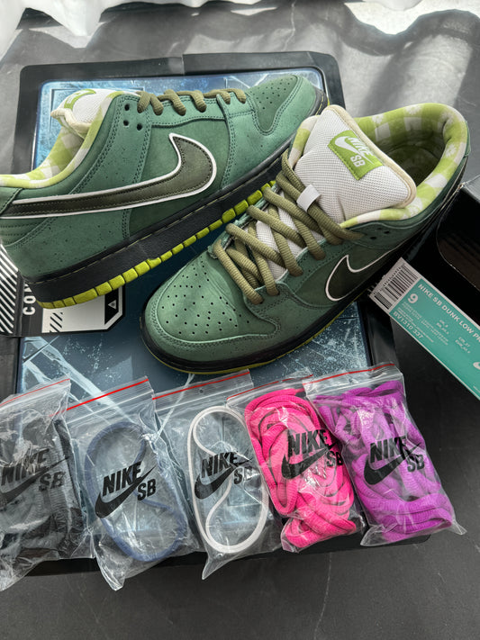 Dunk Low Pro SB Green Lobster Special Box US9