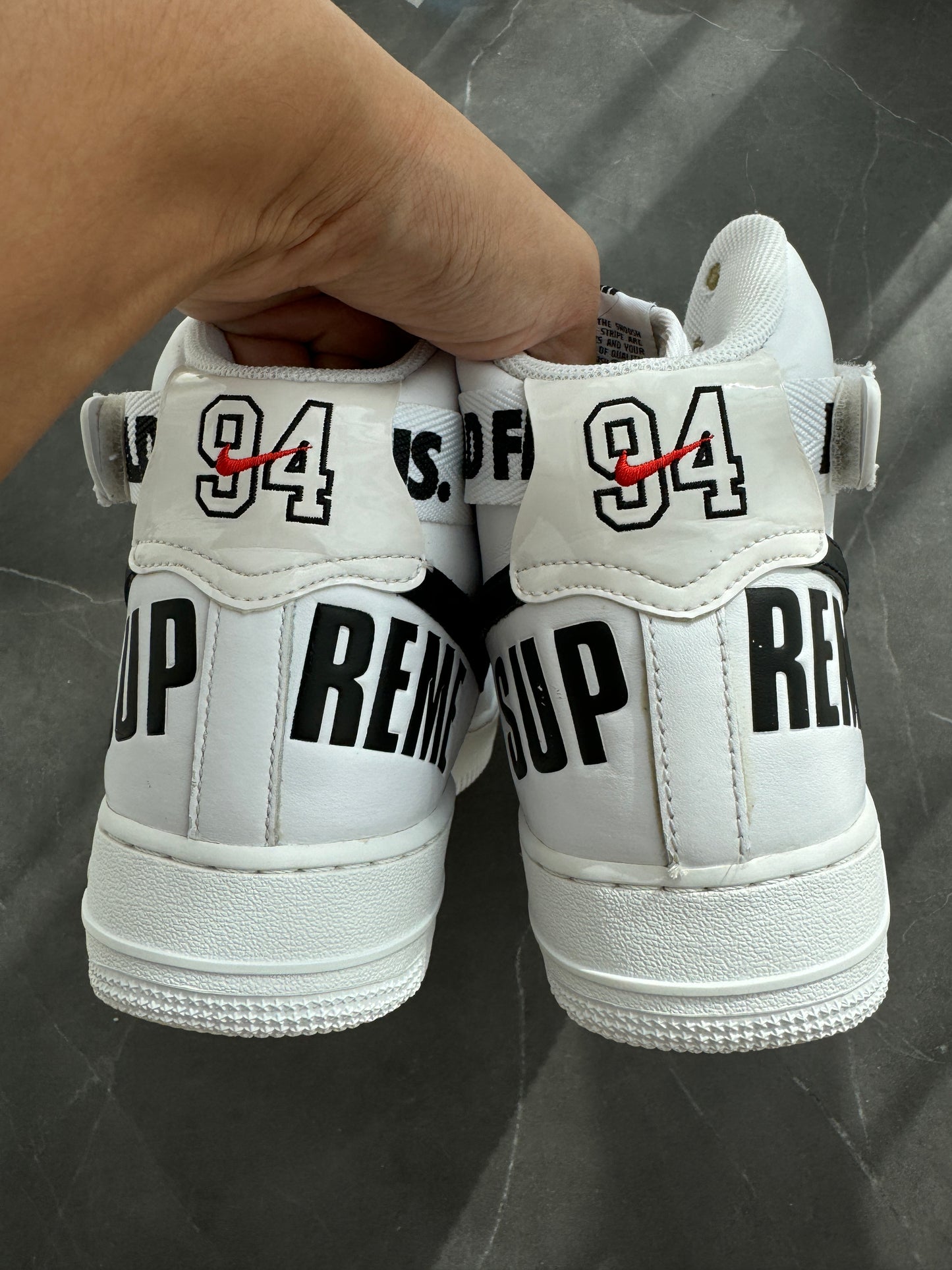 Air Force 1 High Supreme White World Famous