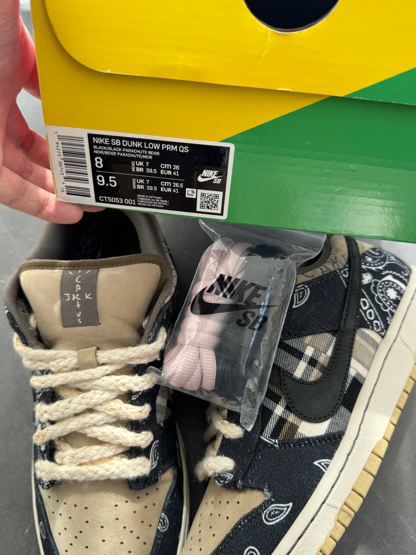 Dunk Low Pro SB Travis Scott US8