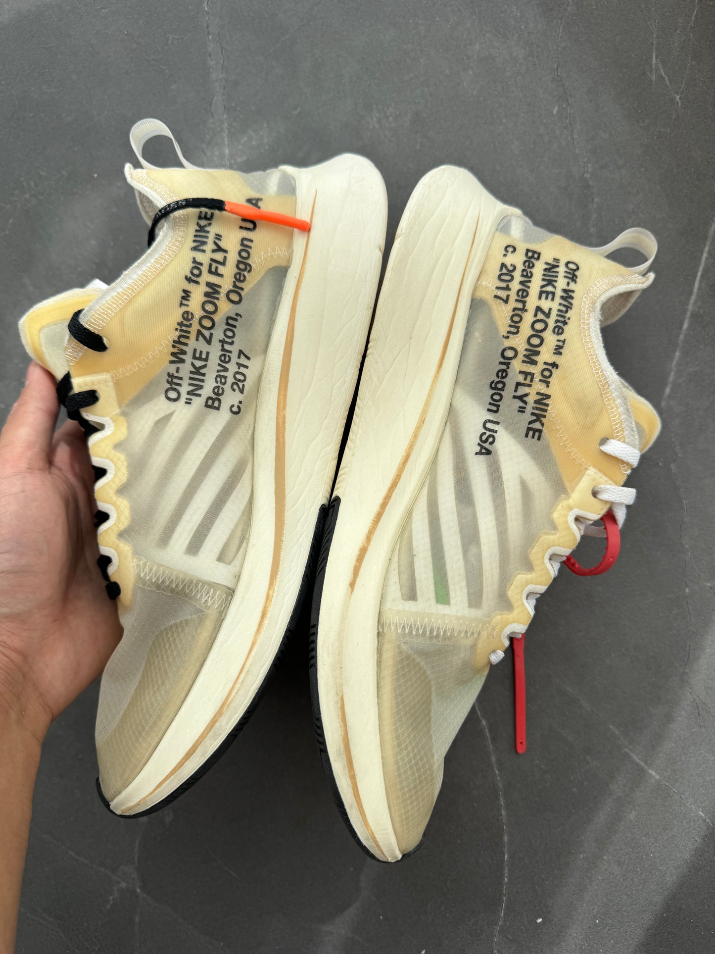 Nike Zoom Fly Off-White The Ten US10