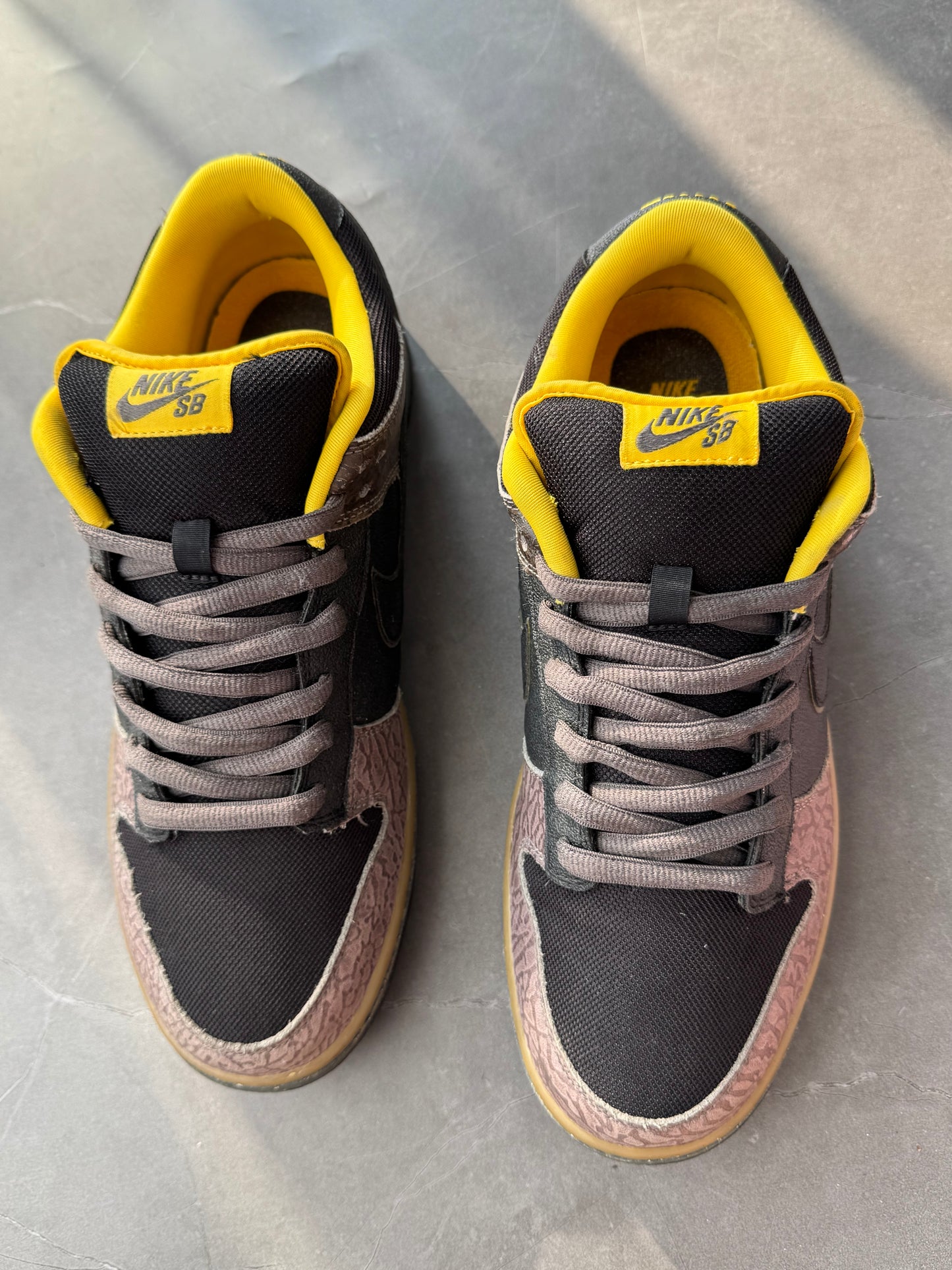 Dunk Low Premium SB Yellow Curb 2010 US10.5
