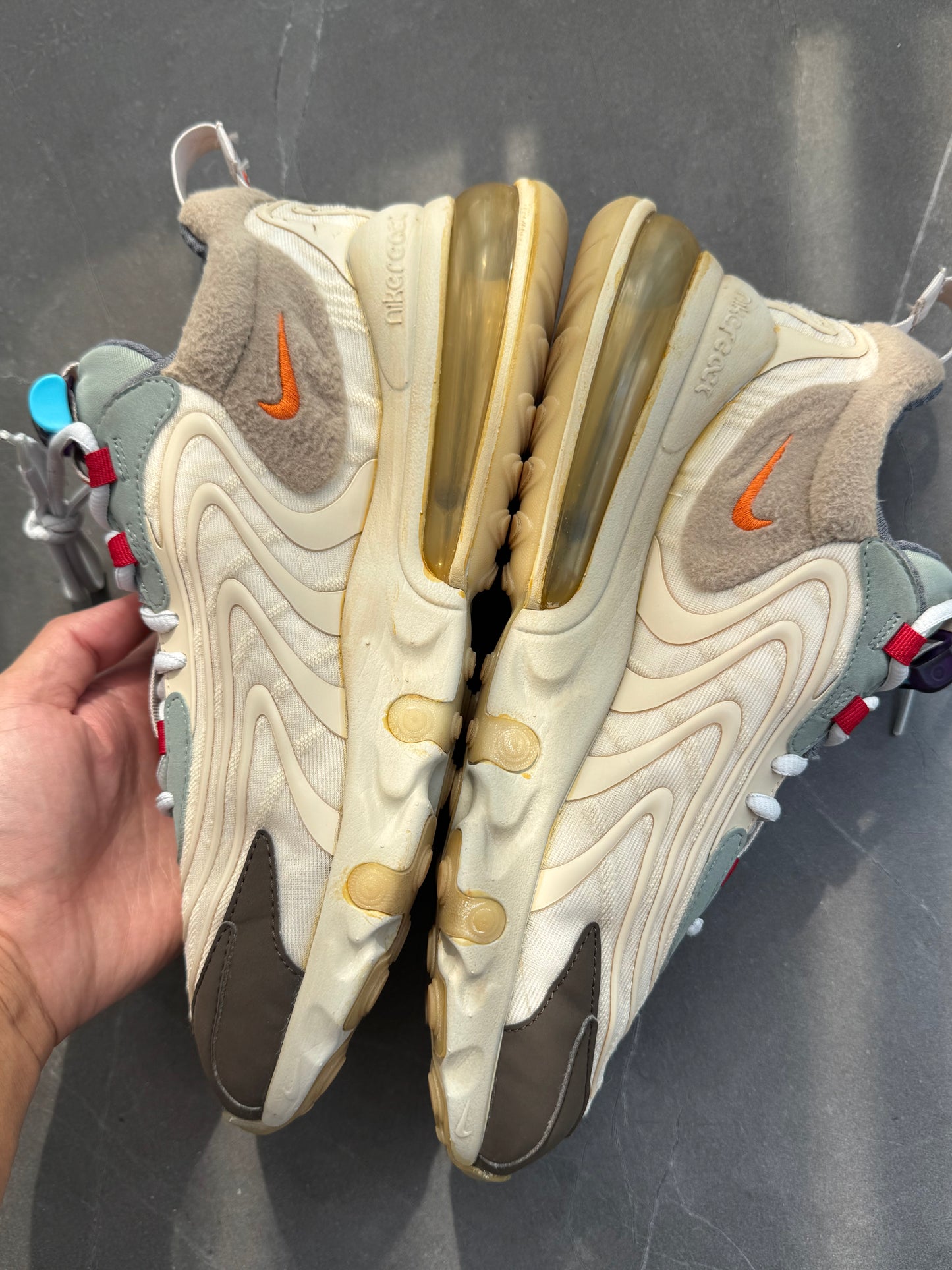 Air Max 270 React ENG Travis Scott Trails US9.5