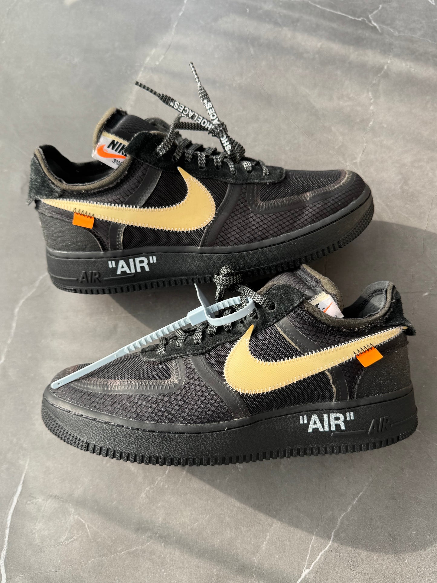 Air Force 1 Low Off-White Black White US9