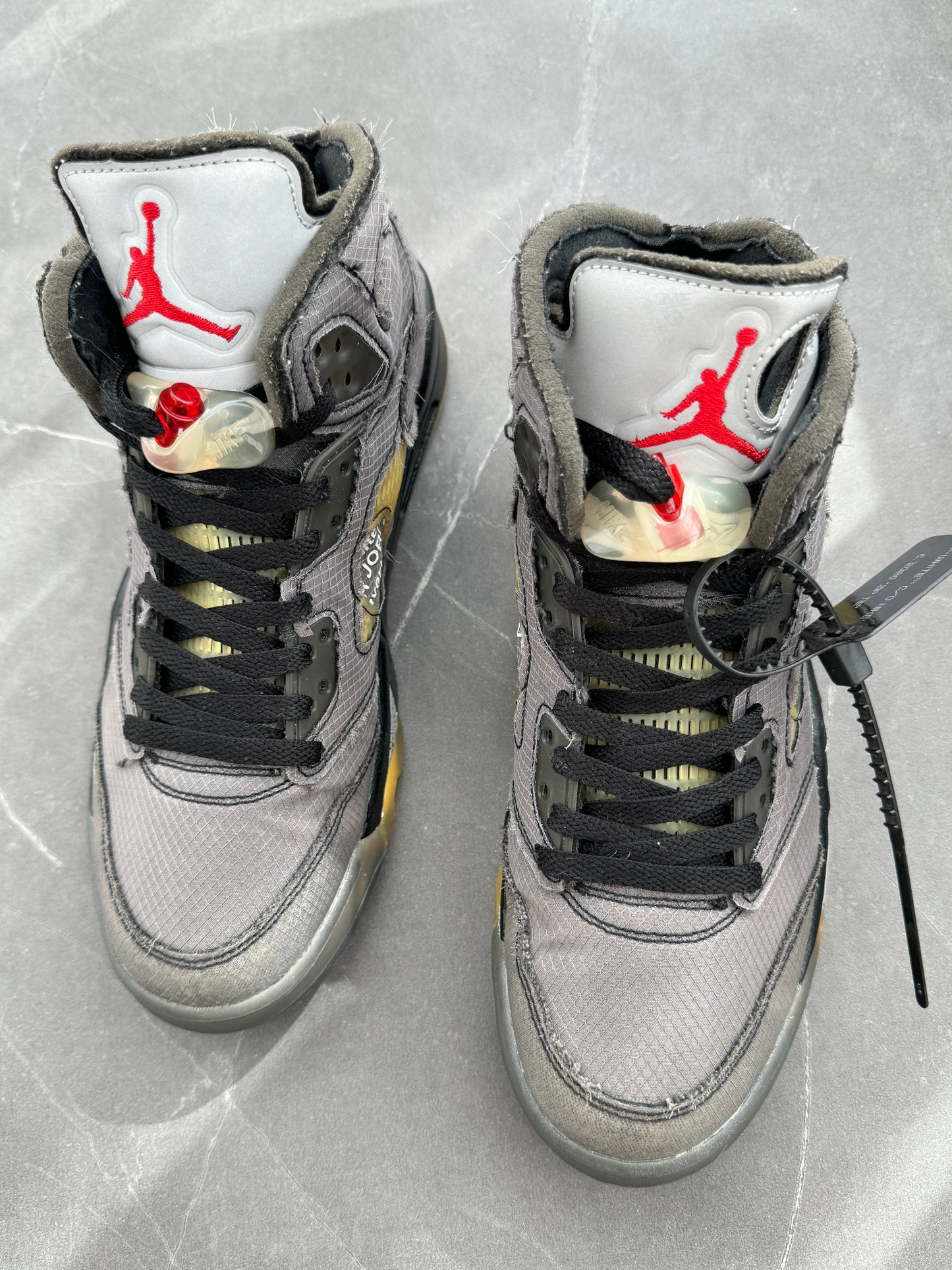 Air Jordan 5 Off-White Muslin US10