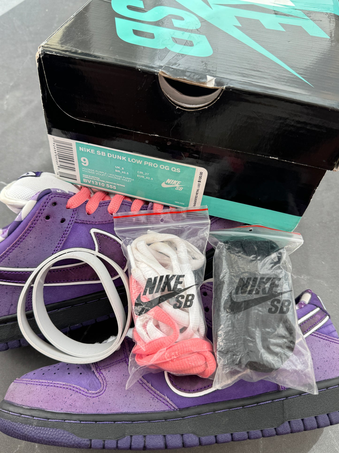 Dunk Low Pro SB Purple Lobster US9